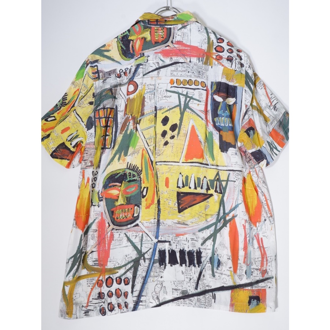 WACKO MARIAワコマリア JEAN MICHEL BASQUIAT S/S HAWAIIAN SHIRT  (TYPE-2)ジャンミシェルバスキア半袖ハワイアンシャツ【M】【MSHA71813】