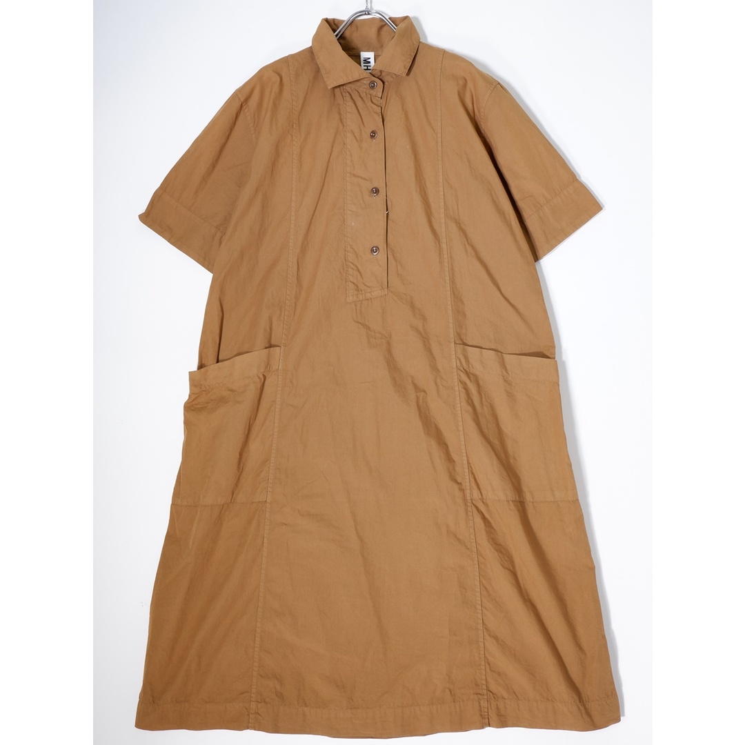 MHL. MARGARET HOWELLマーガレットハウエル 2018SS GARMENT DYE BASIC POPLIN  コットンポプリンドレスワンピース【2】【LOPA71820】 | フリマアプリ ラクマ