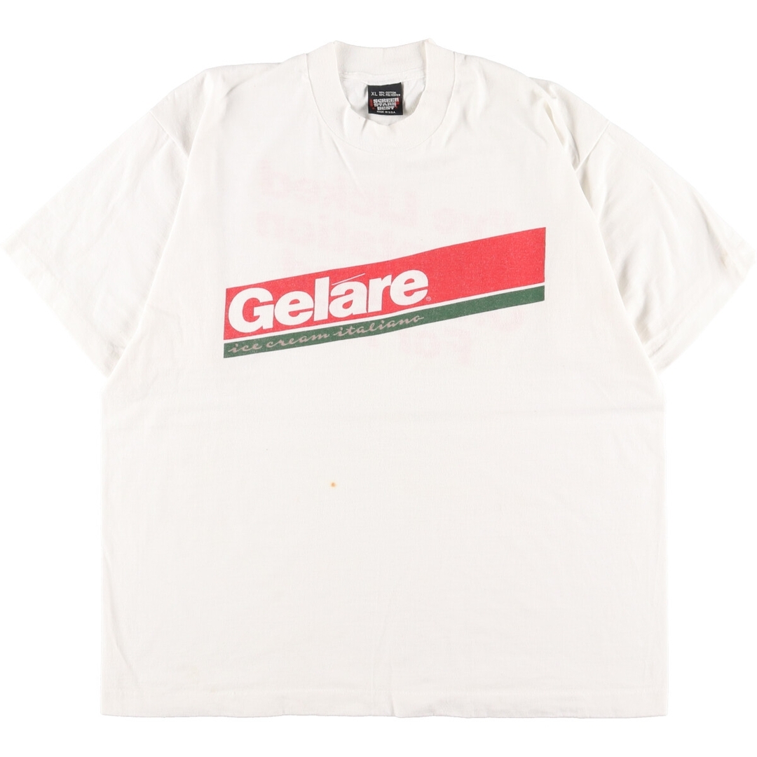 90年代 スクリーンスターズ SCREEN STARS BEST GELARE アドバタイジングTシャツ USA製 メンズL ヴィンテージ /eaa348937