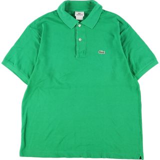 ラコステ(LACOSTE)の古着 ラコステ LACOSTE 半袖 ポロシャツ メンズM ヴィンテージ /eaa347843(ポロシャツ)