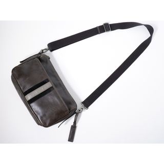 バーバリーブラックレーベル(BURBERRY BLACK LABEL)のBURBERRY BLACK LABELバーバリーブラックレーベル オールレザーラインショルダーバッグ【-】【MBGA63445】(その他)