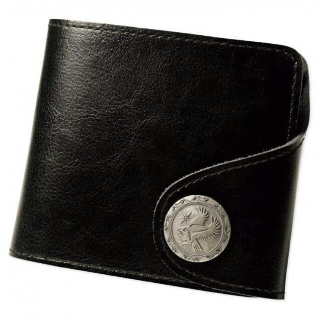 URBAN RESEARCH(アーバンリサーチ)の[新品無使用] アーバンリサーチ 開運イーグルメダル付き 本革二つ折り財布 メンズのファッション小物(折り財布)の商品写真