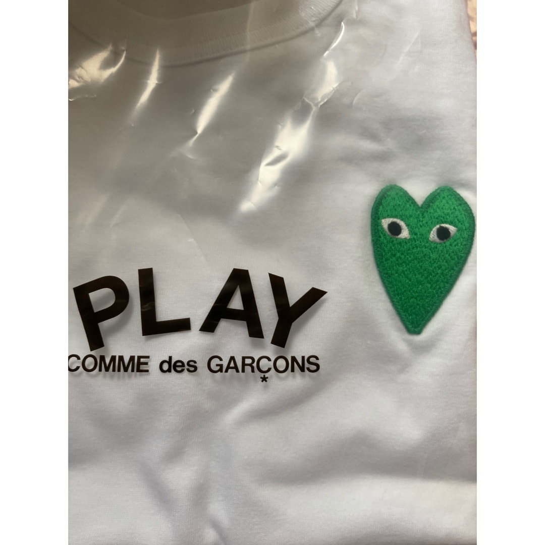 COMME des GARCONS(コムデギャルソン)のCOMME des GARCONS ハートロゴ　Tシャツ　限定 レディースのトップス(Tシャツ(半袖/袖なし))の商品写真