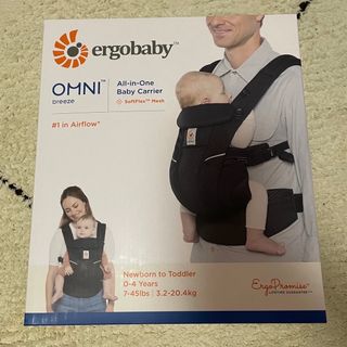 エルゴベビー(Ergobaby)の【Rin.様専用】★値下げ　エルゴベビー　オムニブリーズ　ブラック(抱っこひも/おんぶひも)