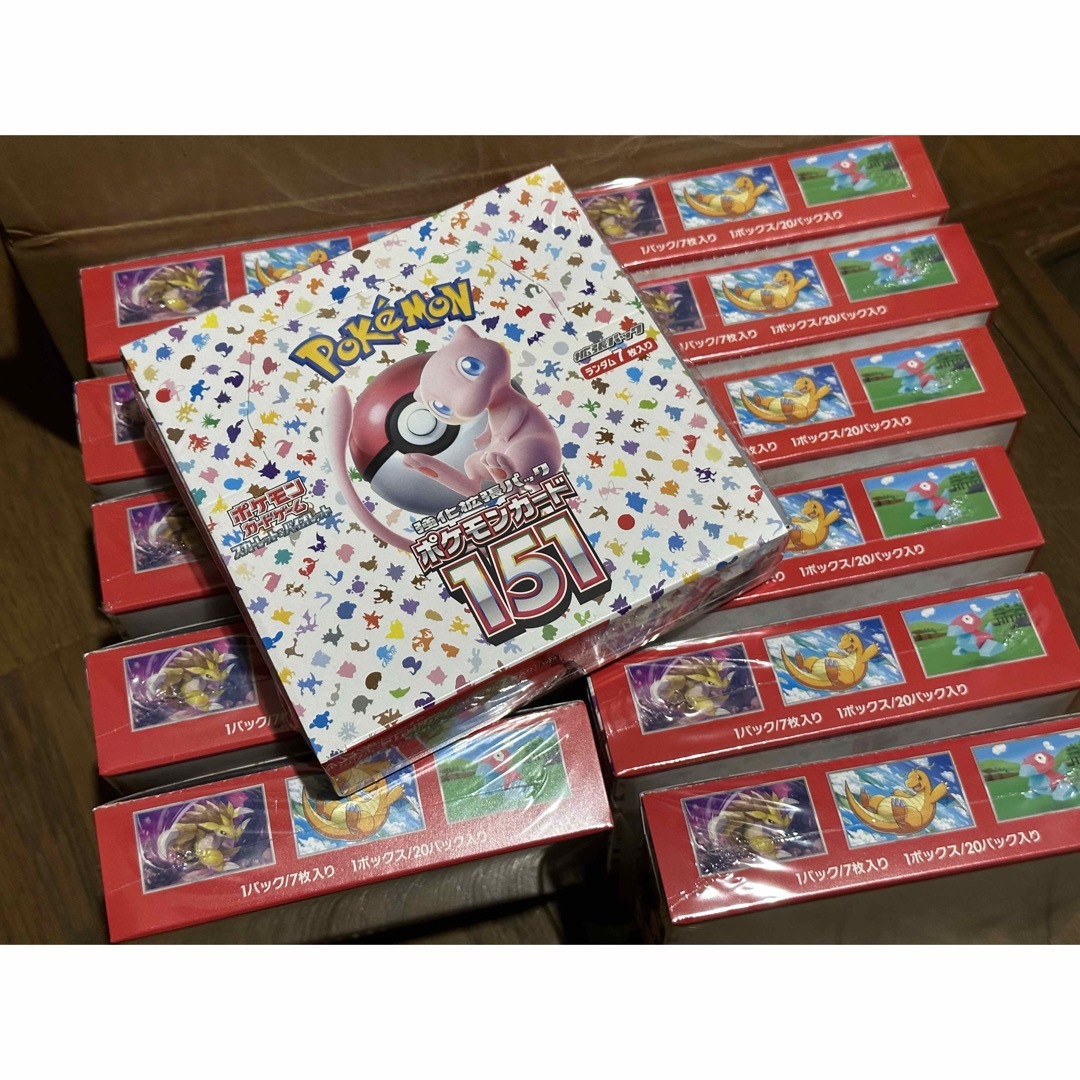 トレーディングカード ポケモンカード151 12ボックス 80220円 お土産