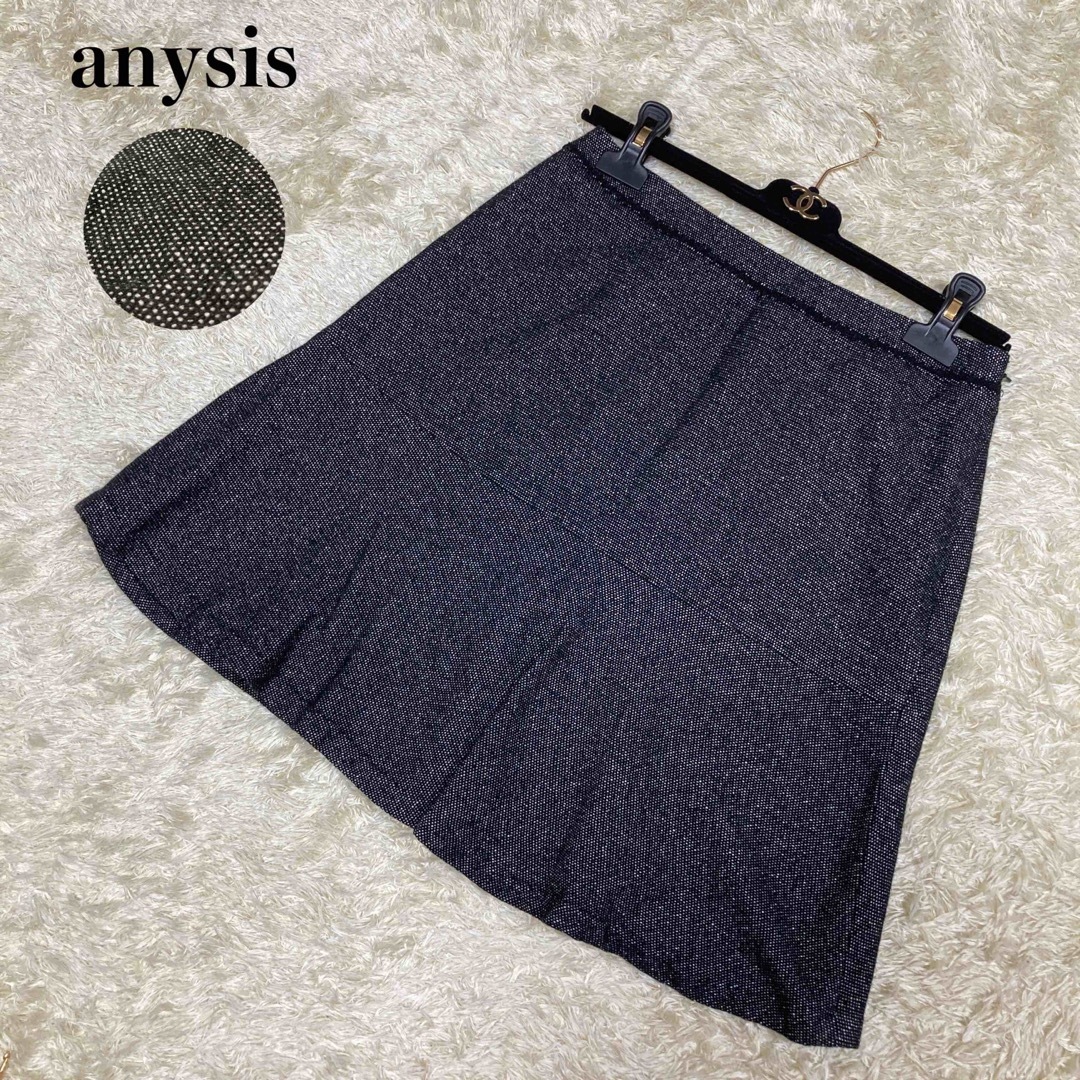 anySiS(エニィスィス)の美品  エニシス  オンワード樫山  スカート  ミニ  S レディースのスカート(ミニスカート)の商品写真