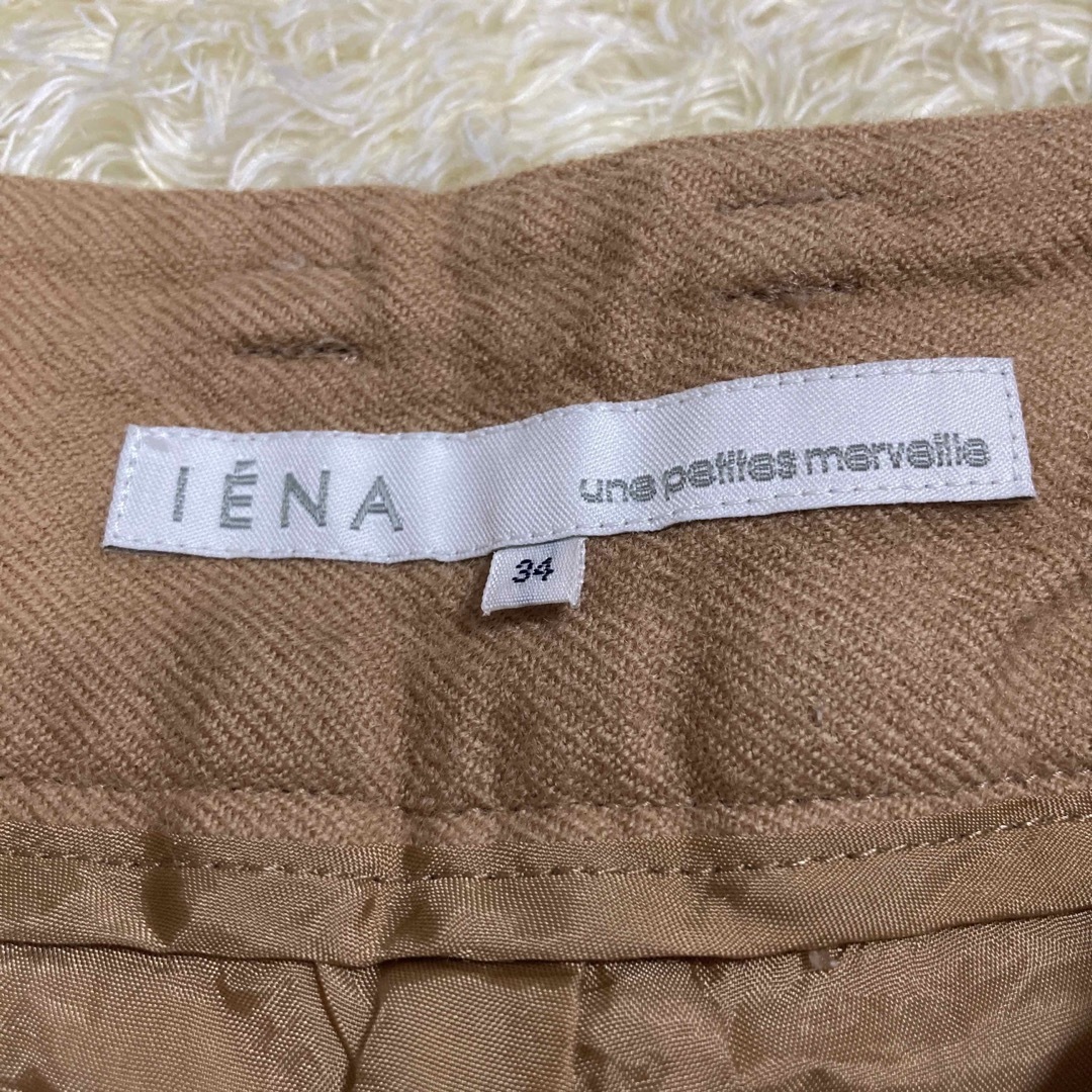 IENA(イエナ)のイエナ  IENA パンツ ショート ウール 34 ベージュ  レディース レディースのパンツ(ショートパンツ)の商品写真