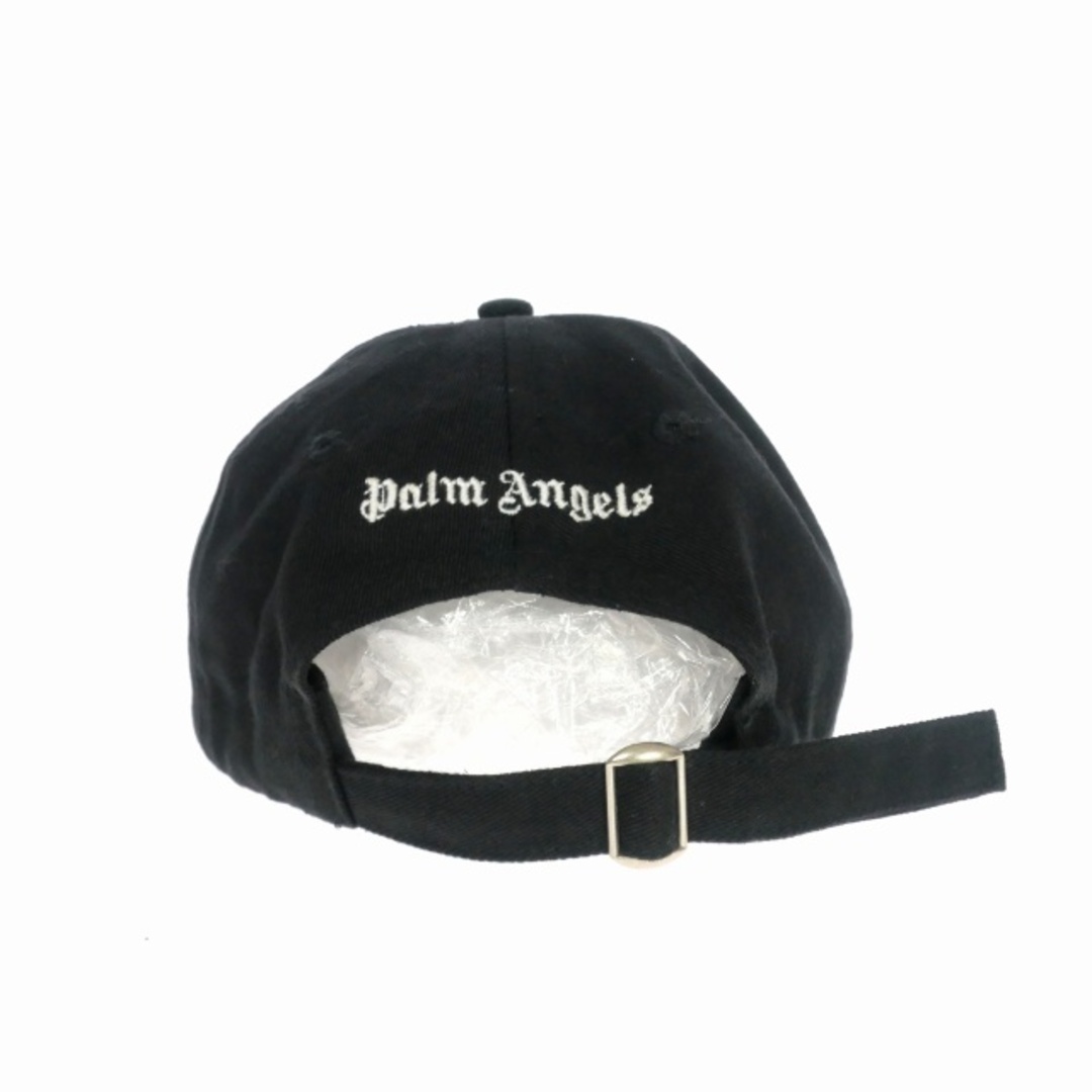 パームエンジェルス PALM ANGELS ロゴ刺繍 キャップ 帽子 ブラック