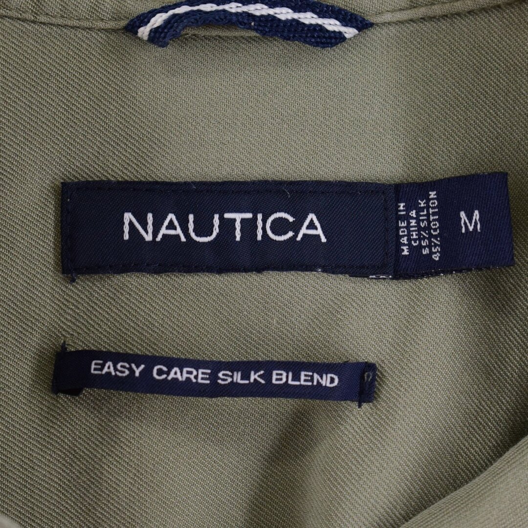 ノーティカ NAUTICA 半袖 シルクシャツ メンズL /eaa348745 2