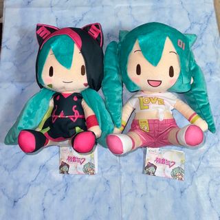 SEGA - 初音ミクシリーズ ふわぷち Lぬいぐるみ 初音ミク~ライブ