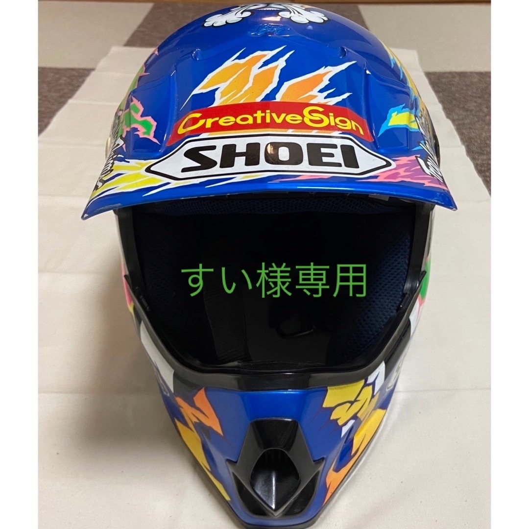SHOEI(ショウエイ)のSHOEI VF−Ｘジェフエミグモデル トロイリーデザイン 自動車/バイクのバイク(ヘルメット/シールド)の商品写真