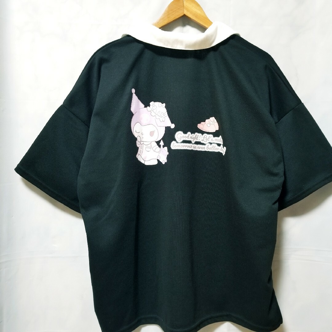 新品 SANRIO クロミちゃん 半袖 シャツ KUROMI サンリオ 訳あり