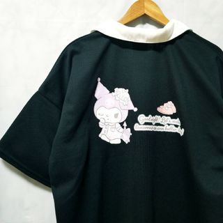 サンリオ(サンリオ)の新品　SANRIO  クロミちゃん　半袖 シャツ　KUROMI　サンリオ　訳あり(シャツ/ブラウス(半袖/袖なし))