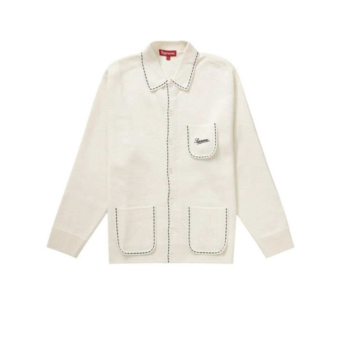 Supreme contrast stitch button up 登坂広臣 M | www.innoveering.net