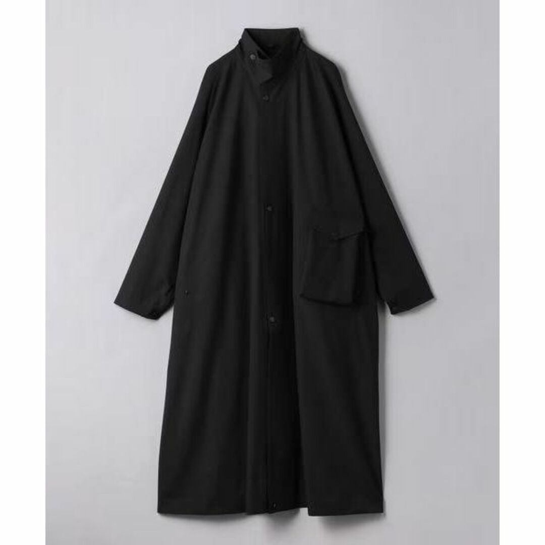 未使用 HYKE 23SS P/R MILITARY COAT 4 黒