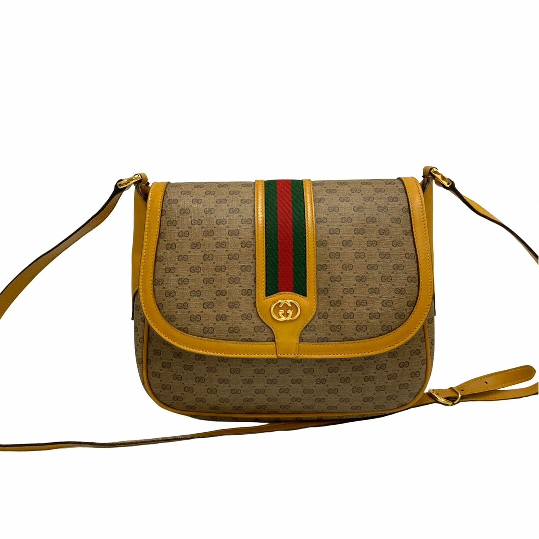 メール便無料】 GUCCI オールドグッチ ヴィンテージ ショルダーバッグ