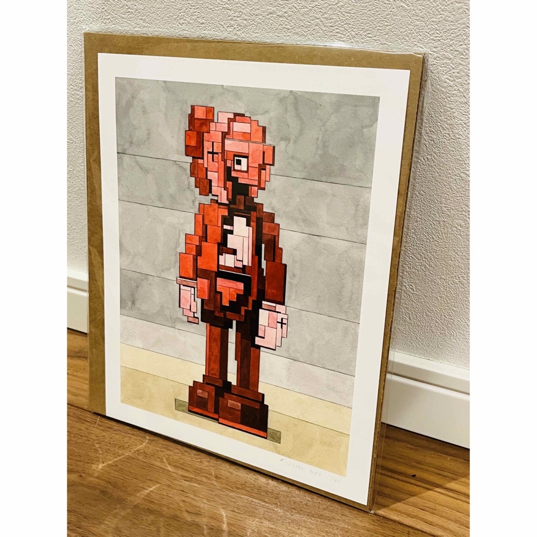 ADAM LISTER アダムリスター KAWS シルクスクリーン 限定50