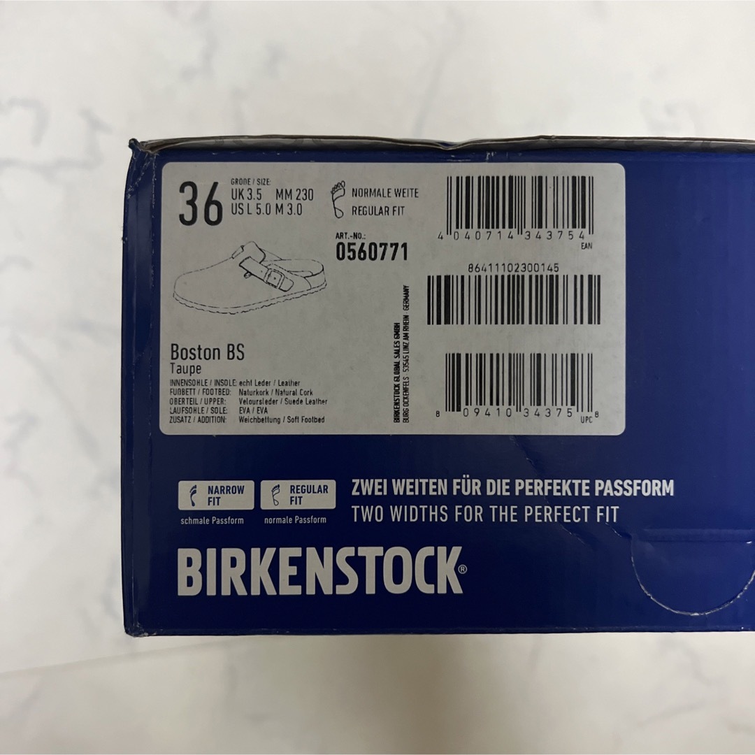 BIRKENSTOCK ビルケンシュトック Boston/ボストン ベージュ