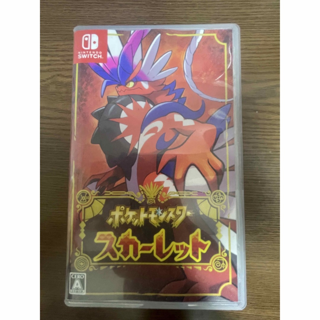 ポケットモンスター　スカーレットSwitchソフト