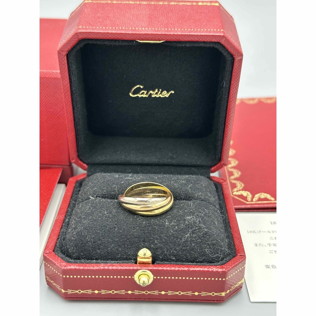 Cartier(カルティエ)の大丸購入 CARTIER カルティエ トリニティ リング SM 54 14号 メンズのアクセサリー(リング(指輪))の商品写真