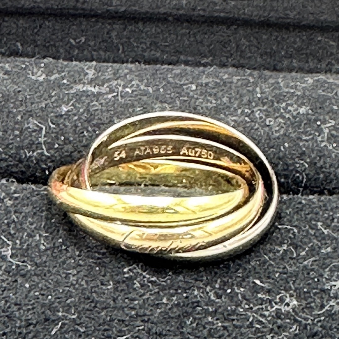 Cartier - 大丸購入 CARTIER カルティエ トリニティ リング SM 54 14号
