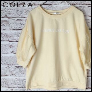 コルザ(COLZA)のCOLZA　コルザ　トップス　半袖　七分袖　レディース【M】(Tシャツ(長袖/七分))