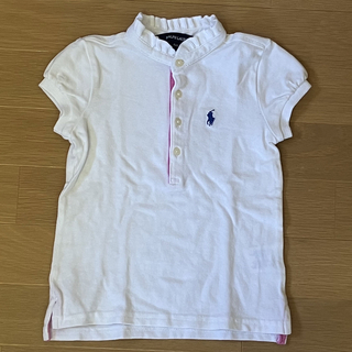 ラルフローレン(Ralph Lauren)のRALPH LAUREN フリル襟ポロシャツ 4T(Tシャツ/カットソー)