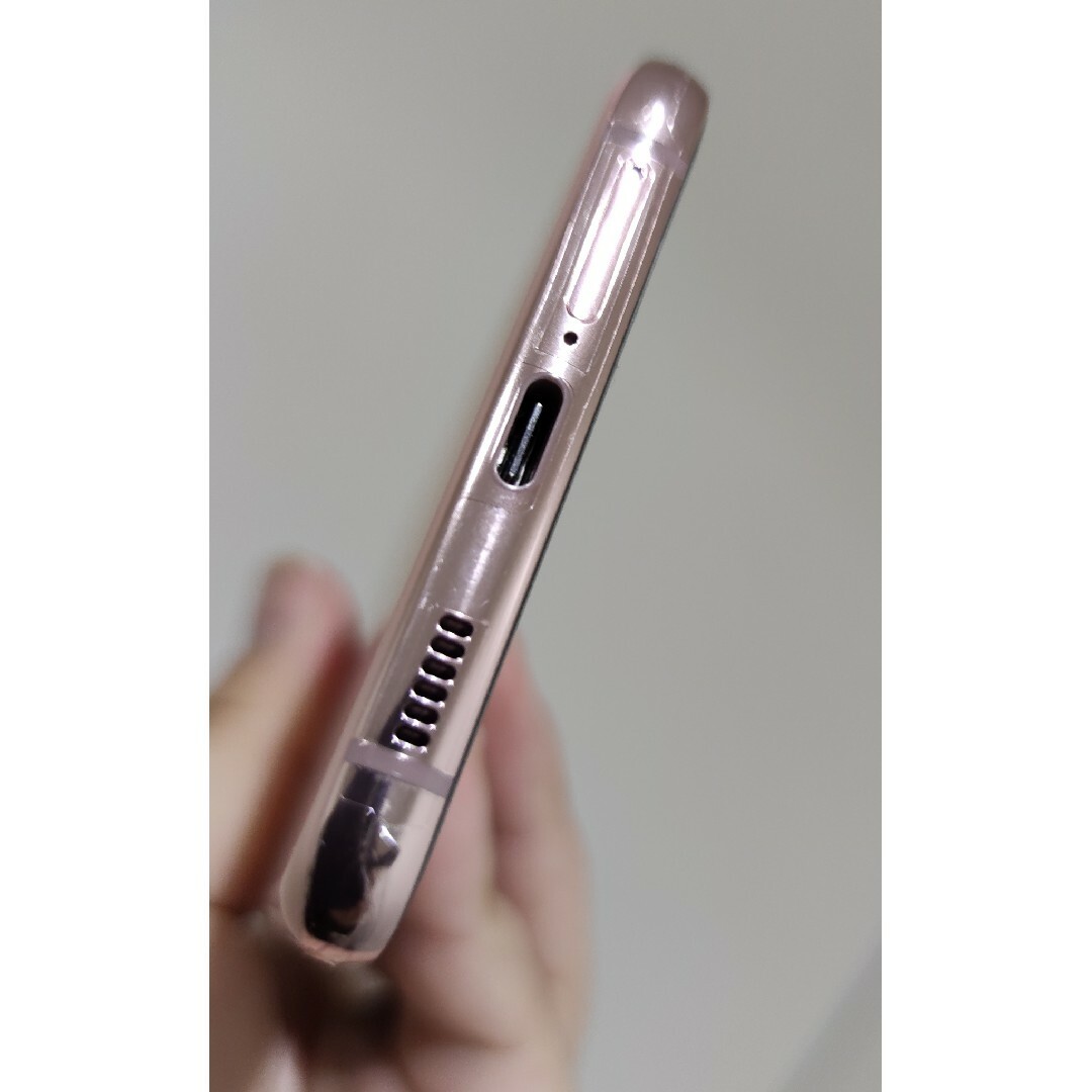 アイボリー×レッド 【美品】Galaxy s20 fe ピンク 韓国版 SIMフリー