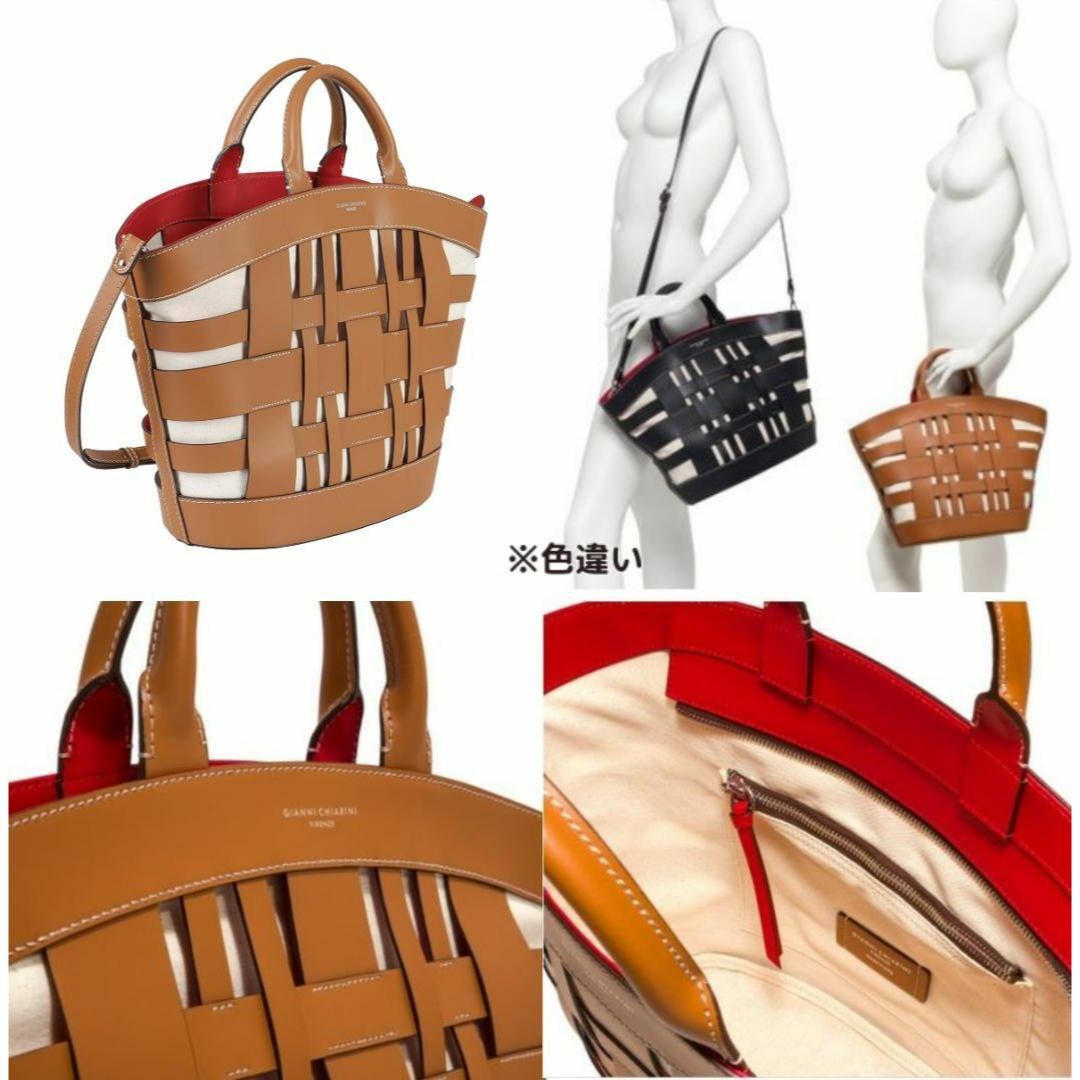 GIANNI CHIARINI(ジャンニキャリーニ)の2WAY　トートバッグ　GIANNI CHIARINI レディースのバッグ(トートバッグ)の商品写真