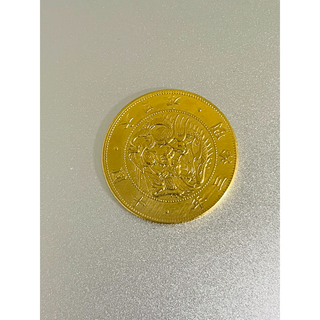 旧20円金貨 明治3年芸術 近代金貨 八陵鏡日章 龍紋 古銭