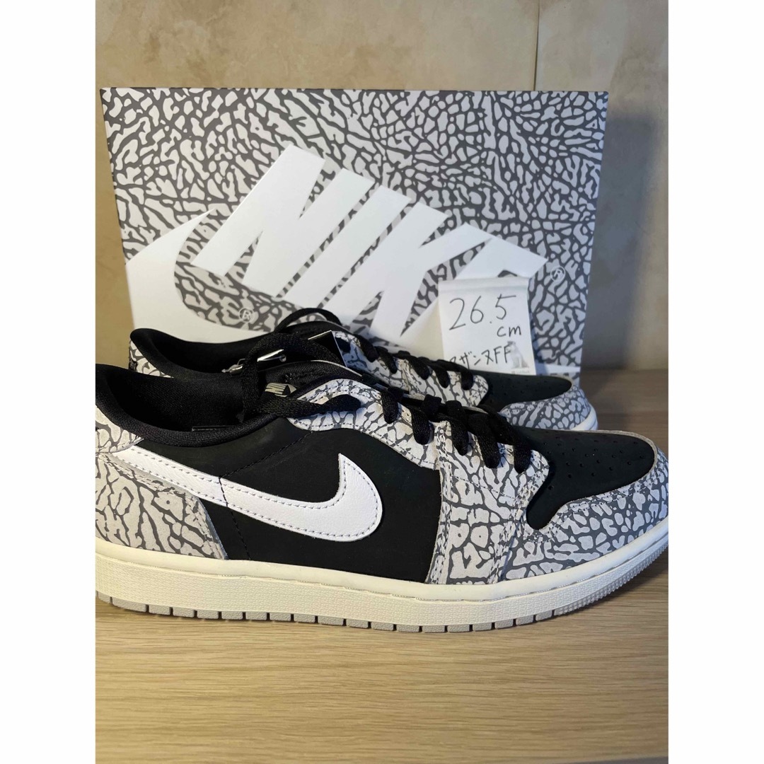 Air Jordan 1 Retro Low OG Black Cement