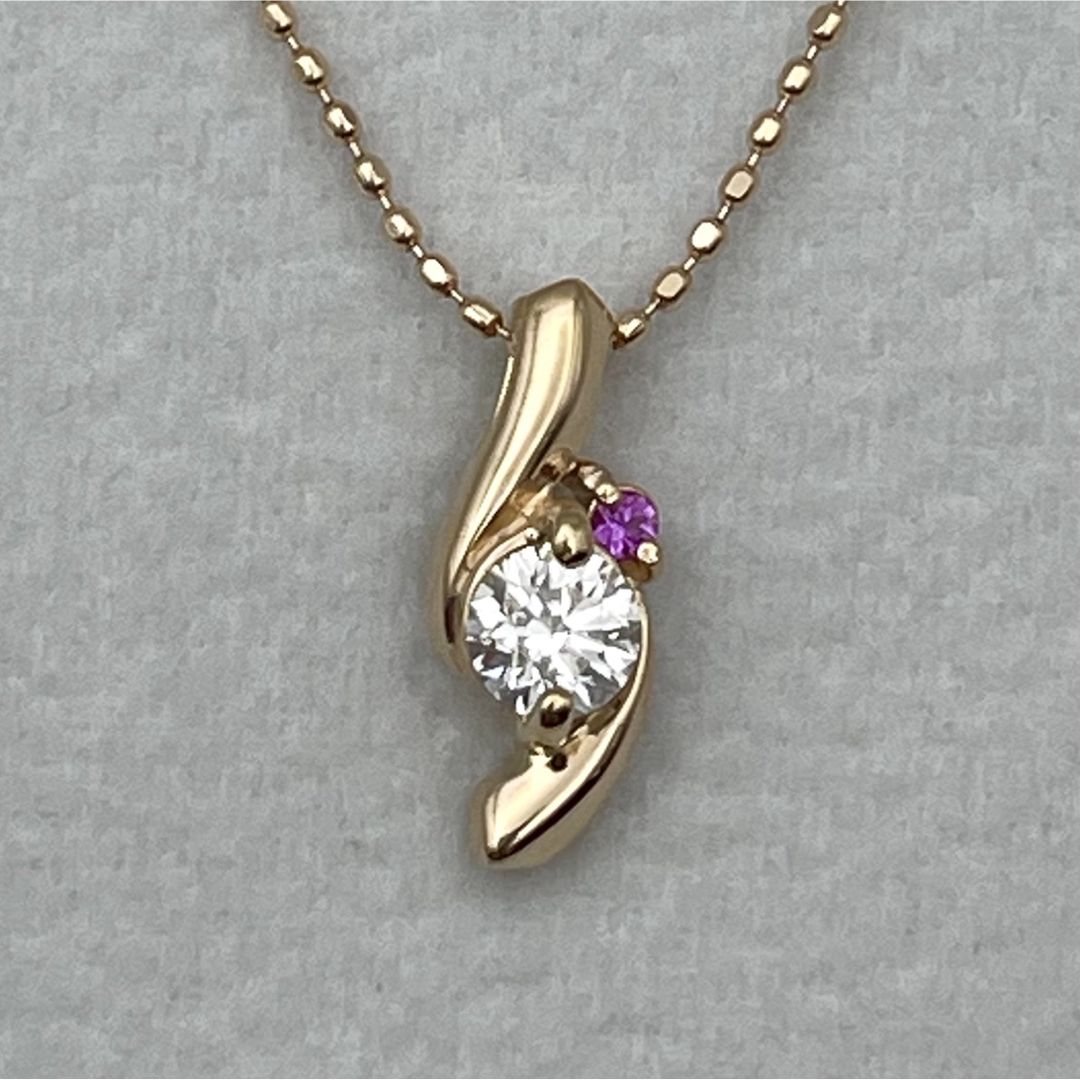 k18PG ダイヤ0.205ct ネックレス iveyartistry.com