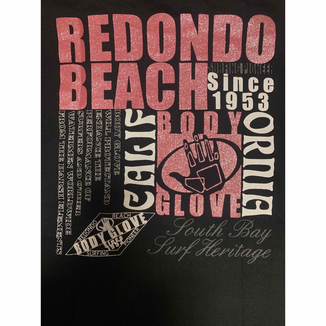 Body Glove(ボディーグローヴ)のBODYGLOVEボディグローブ半袖Tシャツサイズ150 ブラック黒プリントラメ キッズ/ベビー/マタニティのキッズ服男の子用(90cm~)(Tシャツ/カットソー)の商品写真