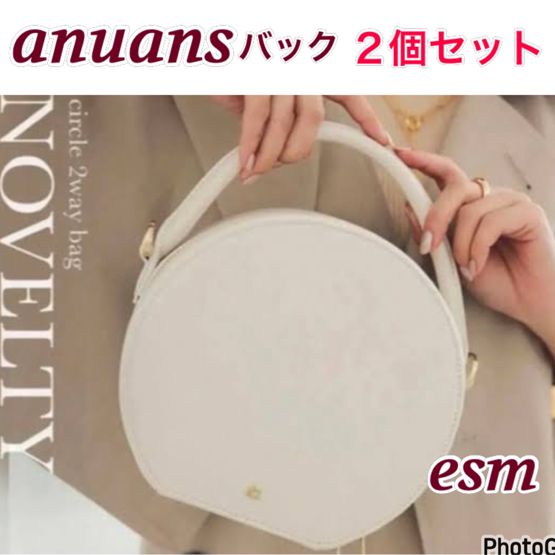 ánuans(アニュアンス)のanuans ノベルティバック　２個セット レディースのバッグ(ショルダーバッグ)の商品写真