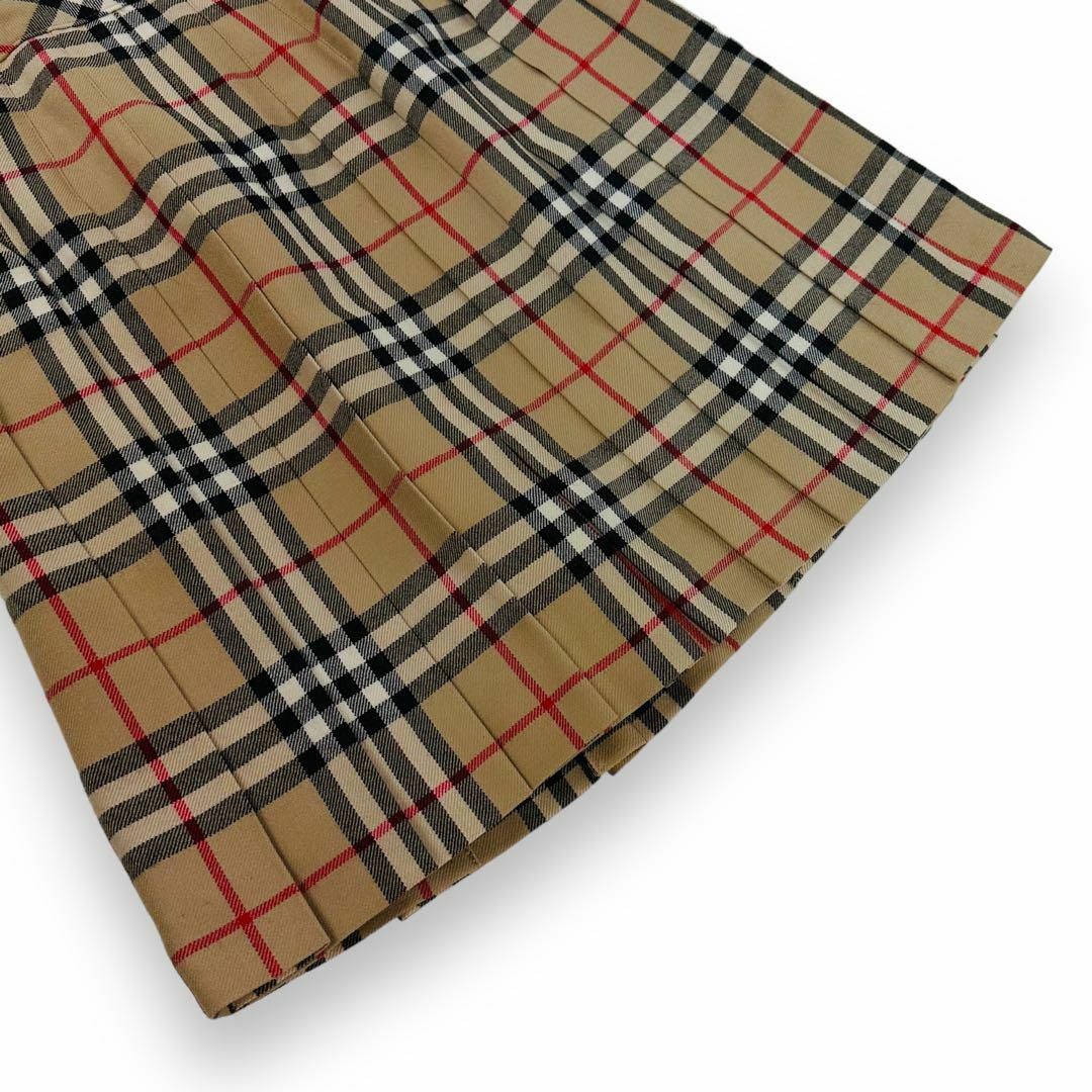 タグ付き】BURBERRY 膝丈 プリーツ スカート 三陽商会 M相当 日本製-