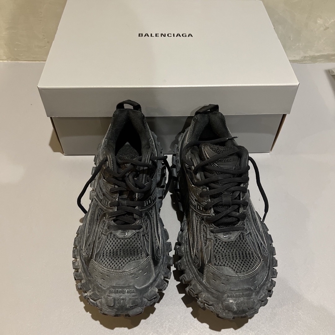 BALENCIAGA - 新品未使用 BALENCIAGA bouncer スニーカーの通販 BALENCIAGA - 新品未使用 BALENCIAGA bouncer スニーカーの通販