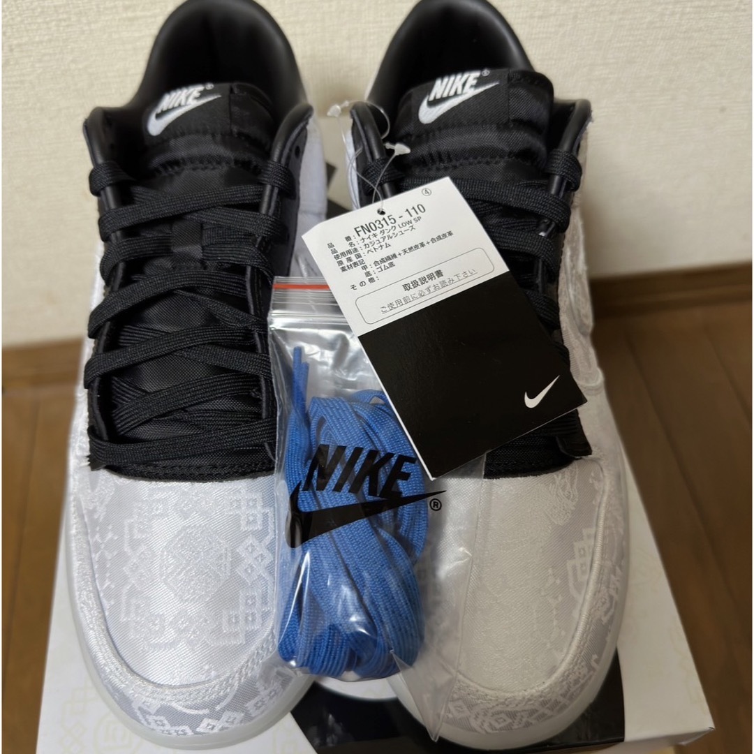 NIKE(ナイキ)のCLOT Fragment Nike Dunk Low 28.0cm メンズの靴/シューズ(スニーカー)の商品写真