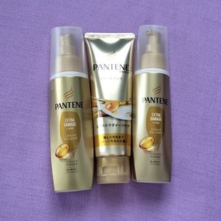 パンテーン(PANTENE)の♥新品未開封♥パンテーン　洗い流さないトリートメント100ml  2本 +おまけ(トリートメント)