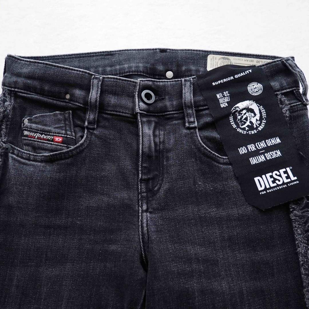 DIESEL   新品DIESEL D EBBEY ブーツカット フレアデニム ブラック