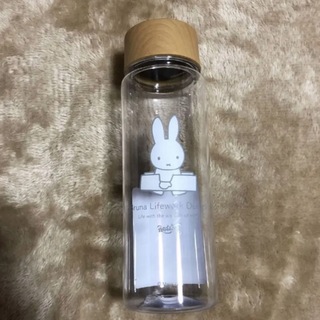 miffy【日本未販売】500ml 水筒　ミッフィ　お顔いっぱい クリアボトル