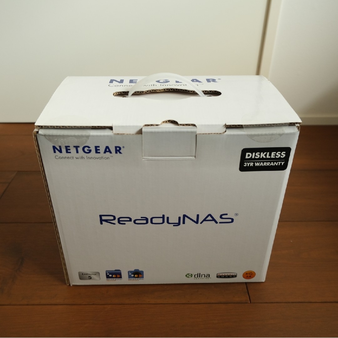 NETGEAR ReadyNAS DUO v2 HDD1.5TB x2付き