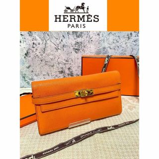 ⭐️美品⭐️HERMES エルメス 財布 ケリーウォレット ゴールド金具♪