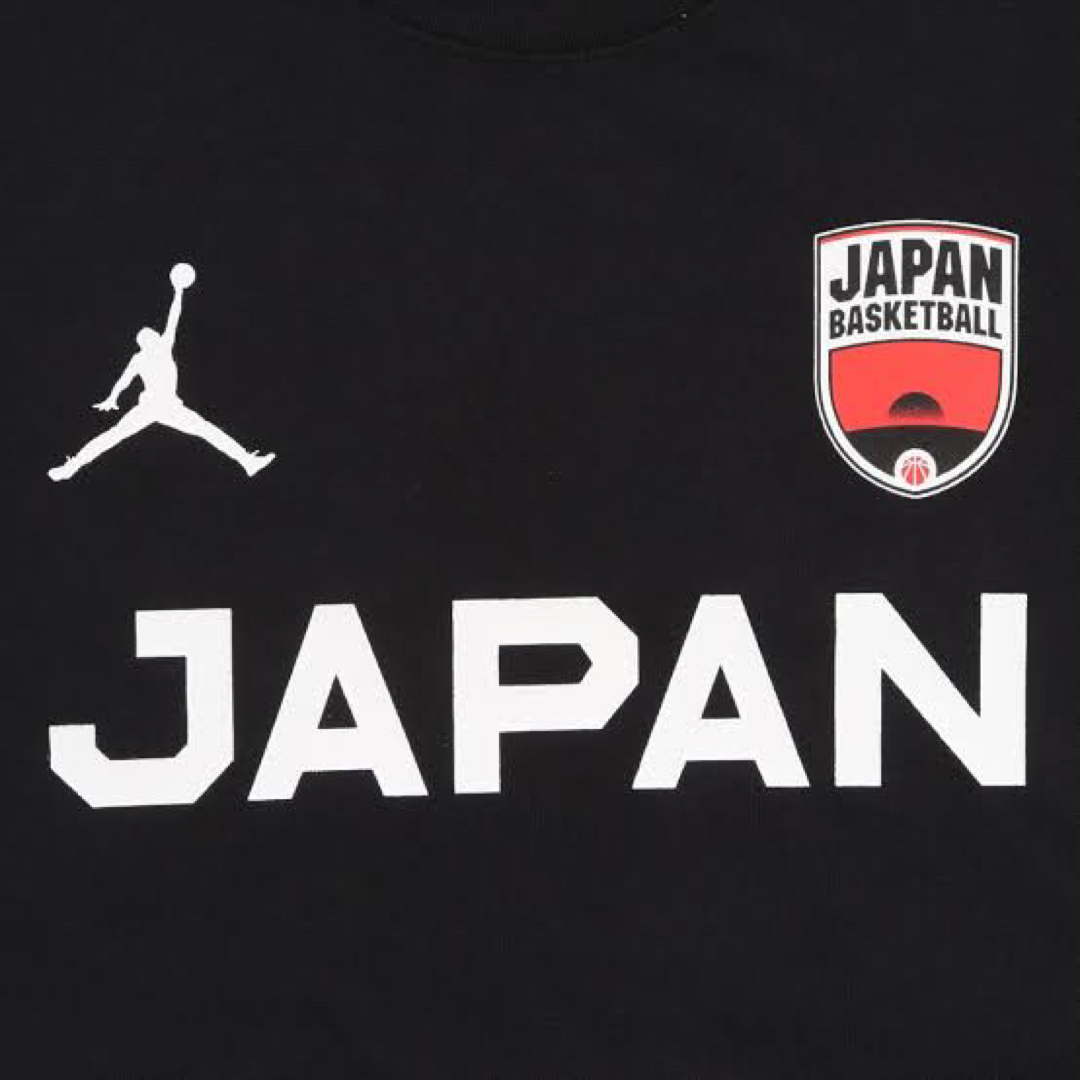 日本代表 バスケ バスケットボール JORDAN ジョーダン L  Tシャツ 黒