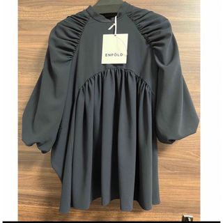 新品タグ付き enfold GATHER PULLOVER 38