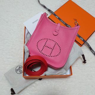 エルメス(Hermes)の※値下げ中※希少★エヴリン16 TPM アマゾーヌ ミニ ローズアザレ ピンク(ショルダーバッグ)