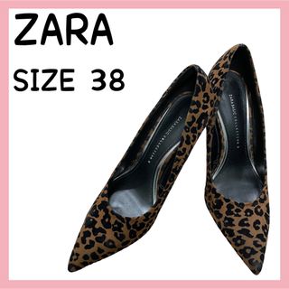 ザラ(ZARA)のZARA ヒョウ柄パンプス(ハイヒール/パンプス)