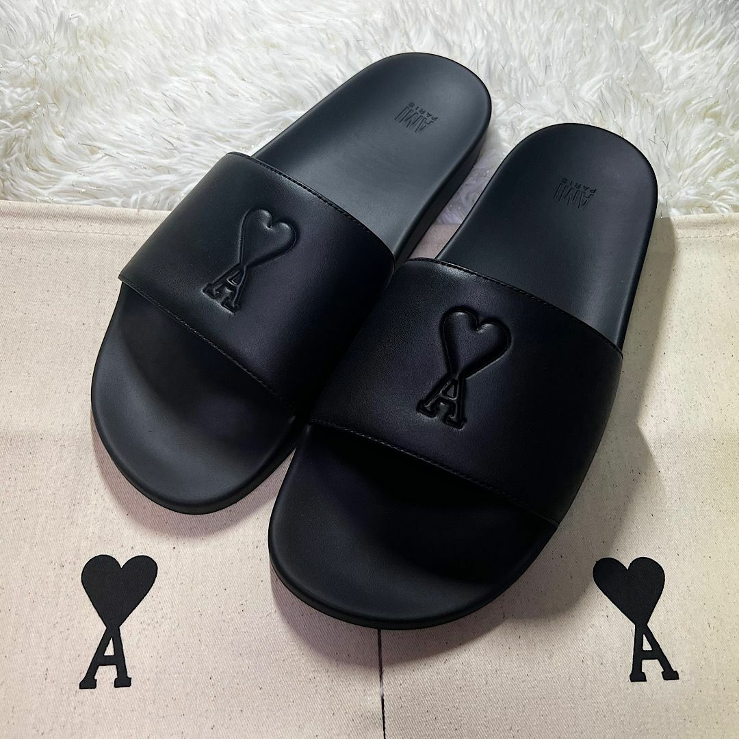 ami(アミ)の新品・27cm【Ami Paris】Ami de Coeur サンダル メンズの靴/シューズ(サンダル)の商品写真