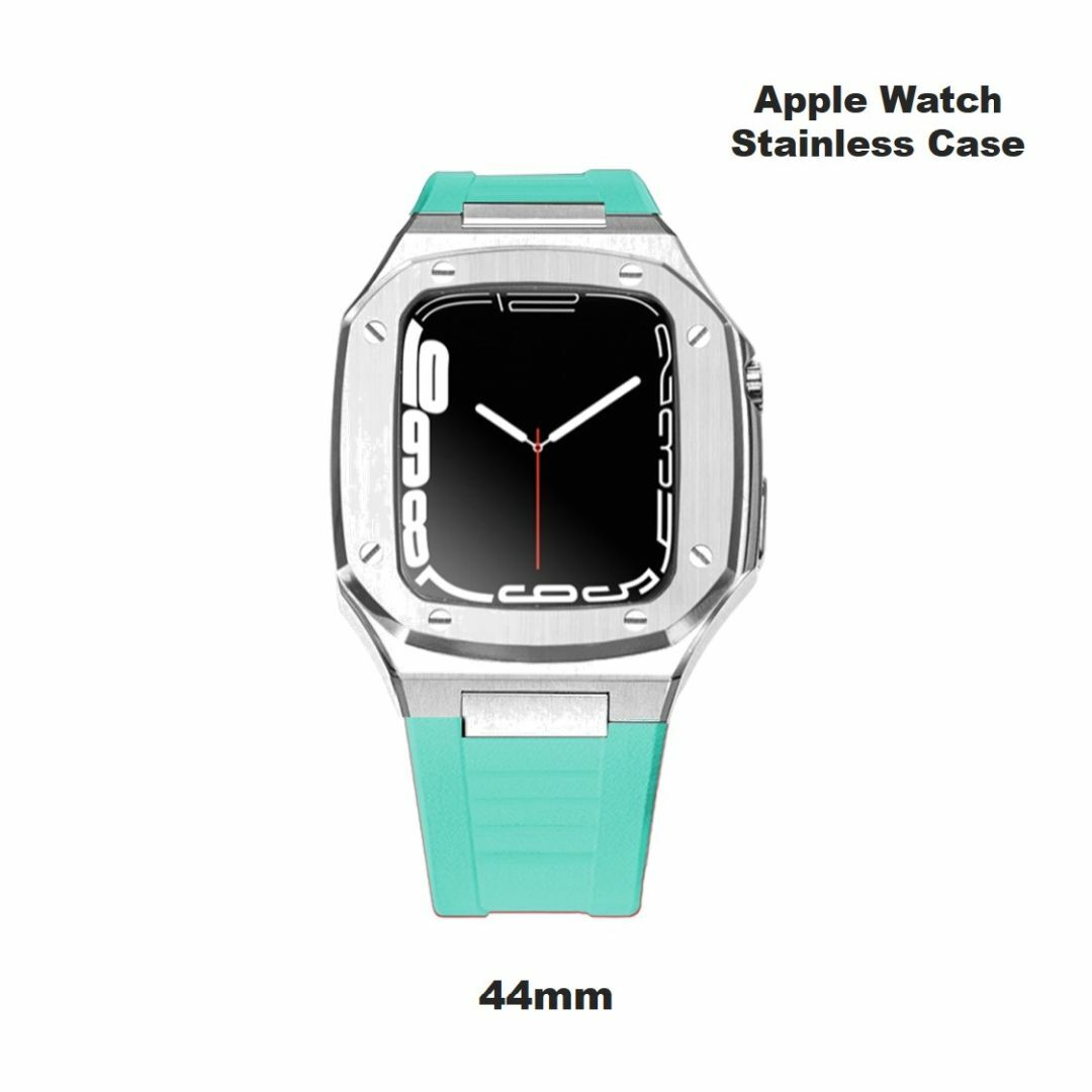 アップルウォッチメタルカスタム カバー&ベルト 44mm対応 SL/TB メンズの時計(腕時計(デジタル))の商品写真