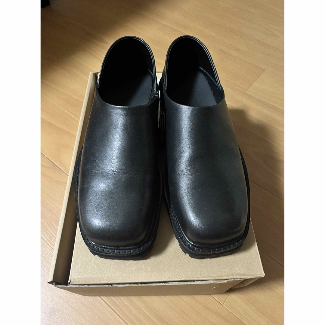 ZARA Vibram ビブラム レザー ミュール ローファー サイズ39