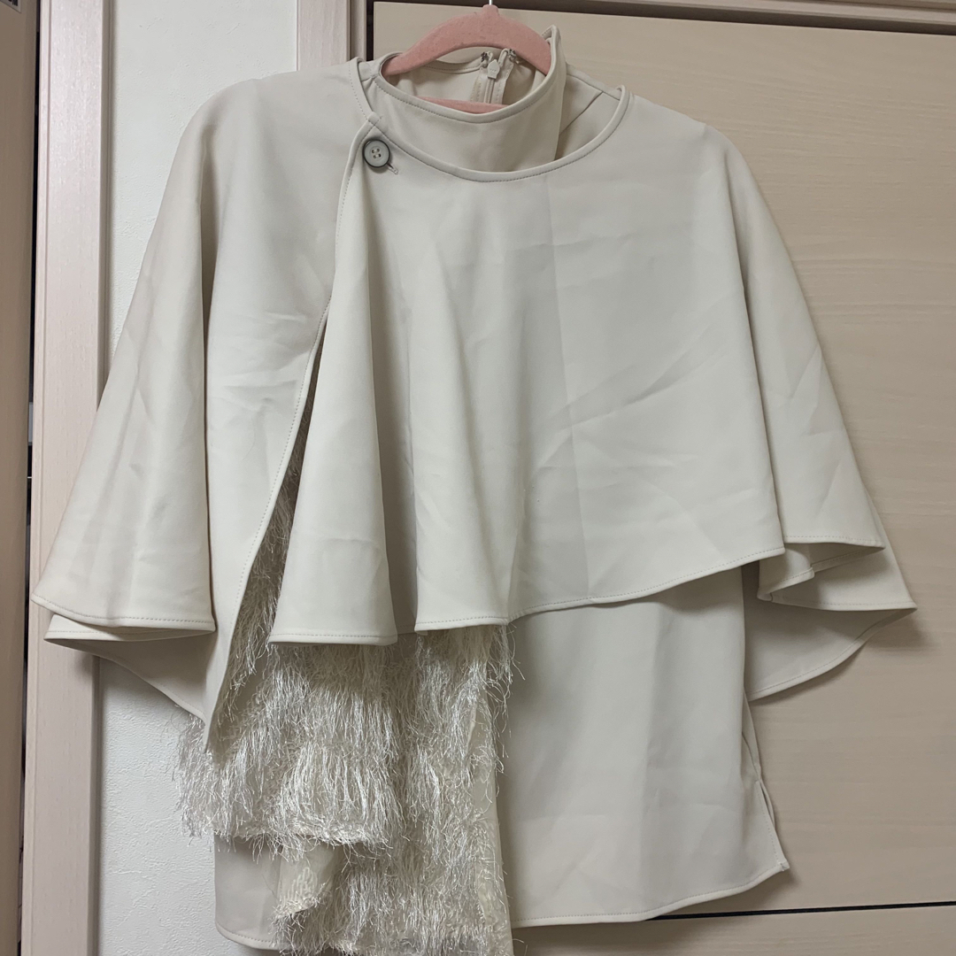 【Acka】cape fringe tops